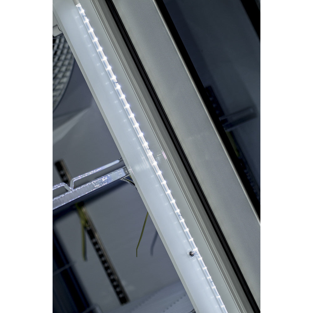 Prodis Heavy Duty Low Energy Triple Door Display Fridge | XPD1850-P-G-LE Upright Glass Door Fridges Prodis