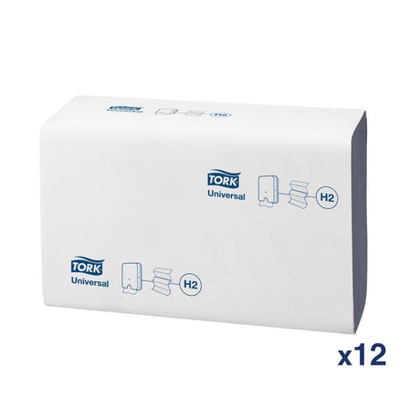Tork Z Fold Blue Hand Towels 1Ply 250 Sheets (Pack of 12) - Y038  Tork   