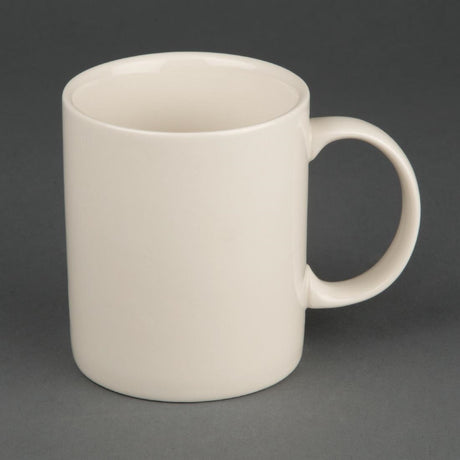 Olympia Ivory Mugs 284ml 10oz (Pack of 12) - Y093 Olympia Crockery Olympia   