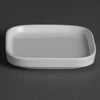 Olympia Whiteware Flat Miniature Dishes 93mm (Pack of 12) - Y140 Olympia Crockery Olympia   
