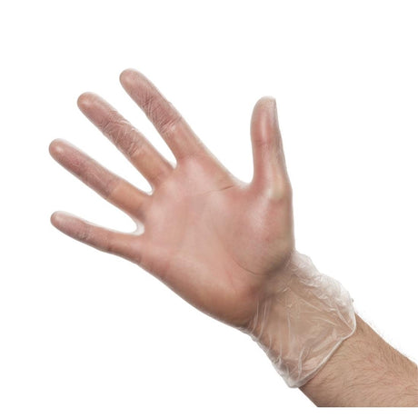 Vogue Powdered Vinyl Gloves Small (Pack of 100) - Y252-S  Unicare   