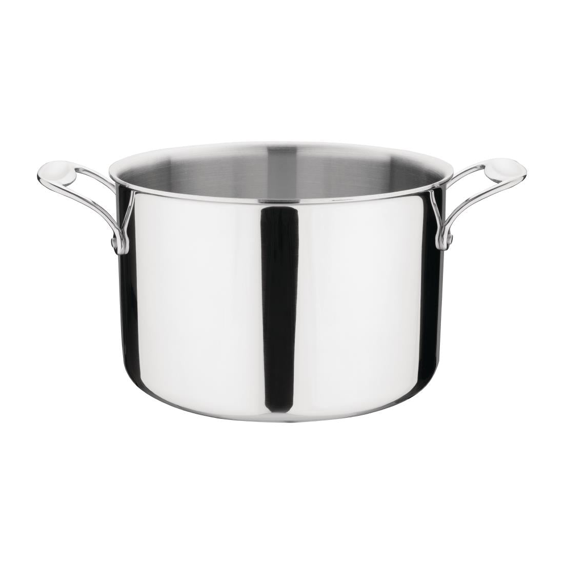 Vogue Stainless Steel & Aluminium Tri-Wall Stew Pan 25cm - Y255 Casserole & Stew Pans Vogue