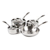 Vogue Stainless Steel & Aluminium Tri-Wall Pan Set (Pack of 4) - S888  Vogue   