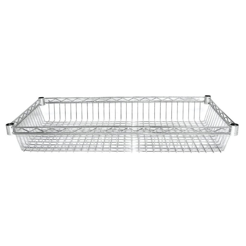 Vogue Chrome Baskets 915mm (Pack of 2) - Y495  Vogue   