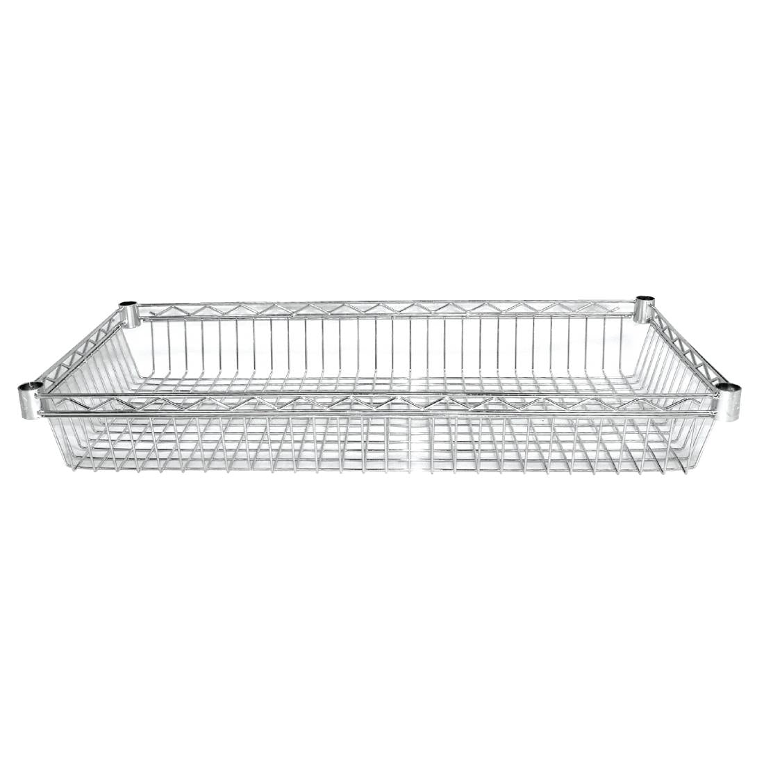 Vogue Chrome Baskets 915mm (Pack of 2) - Y495  Vogue   
