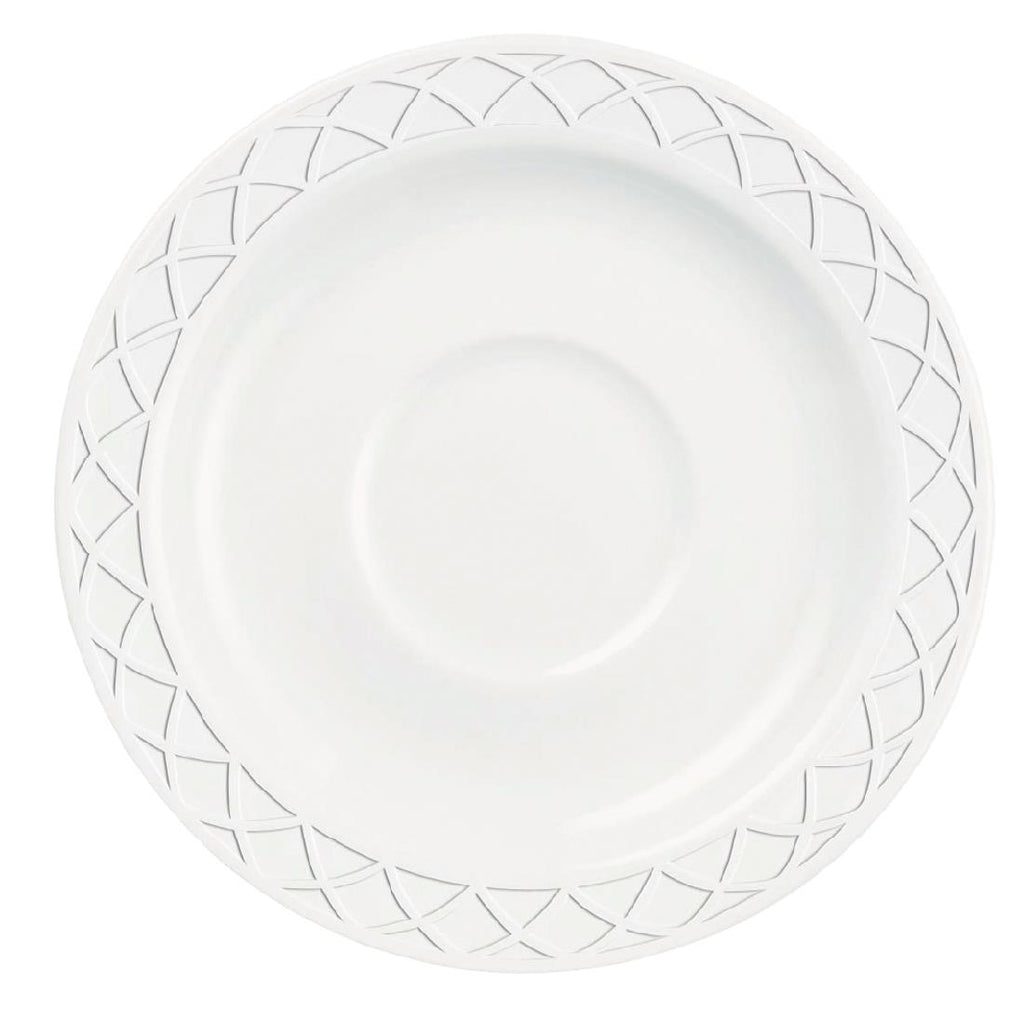 Churchill Alchemy Jardin Coupe Tea Saucers (Pack of 24) - Y523 Churchill Alchemy Fine China Churchill   