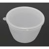 Kitchen Craft Polypropylene Pudding Basins 290ml (Pack of 12) - Y838  Kitchen Craft   