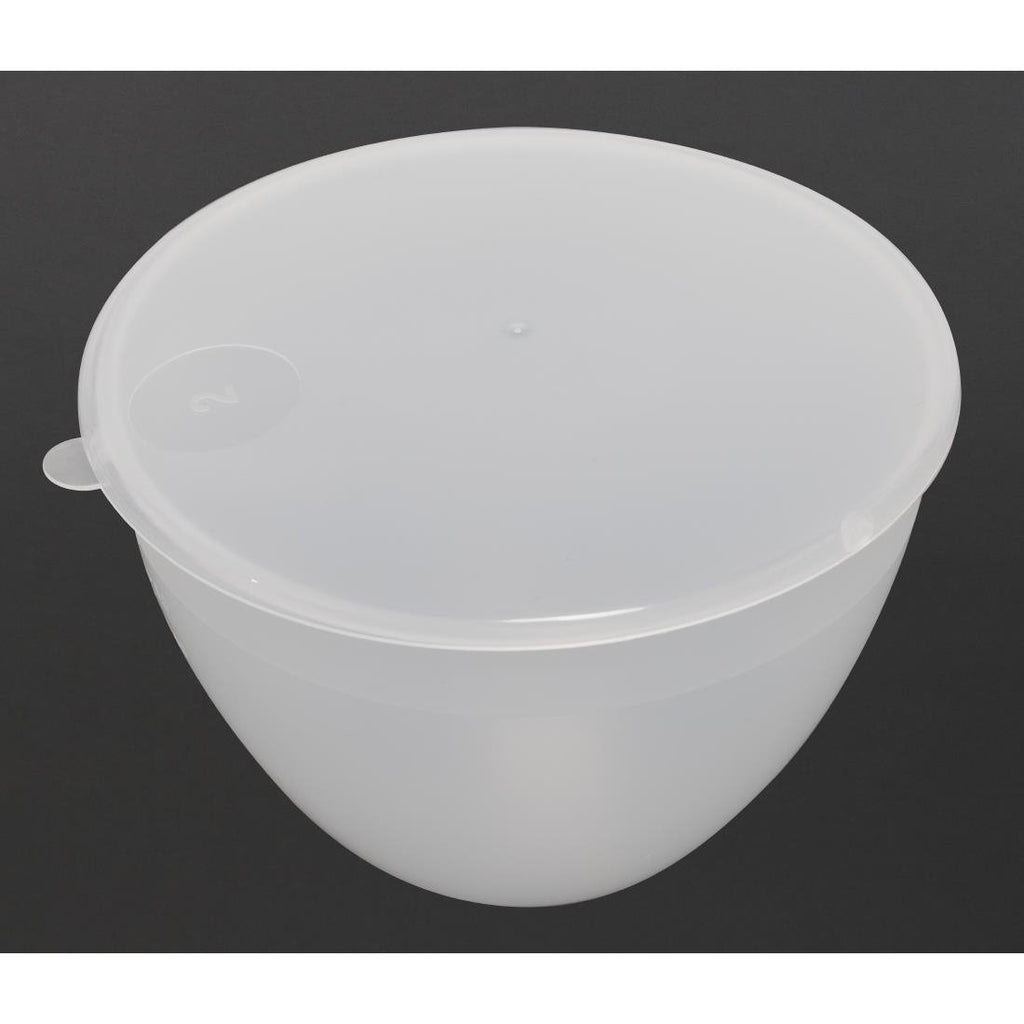 Kitchen Craft Polypropylene Pudding Basins 1000ml (Pack of 12) - Y840  Kitchen Craft   