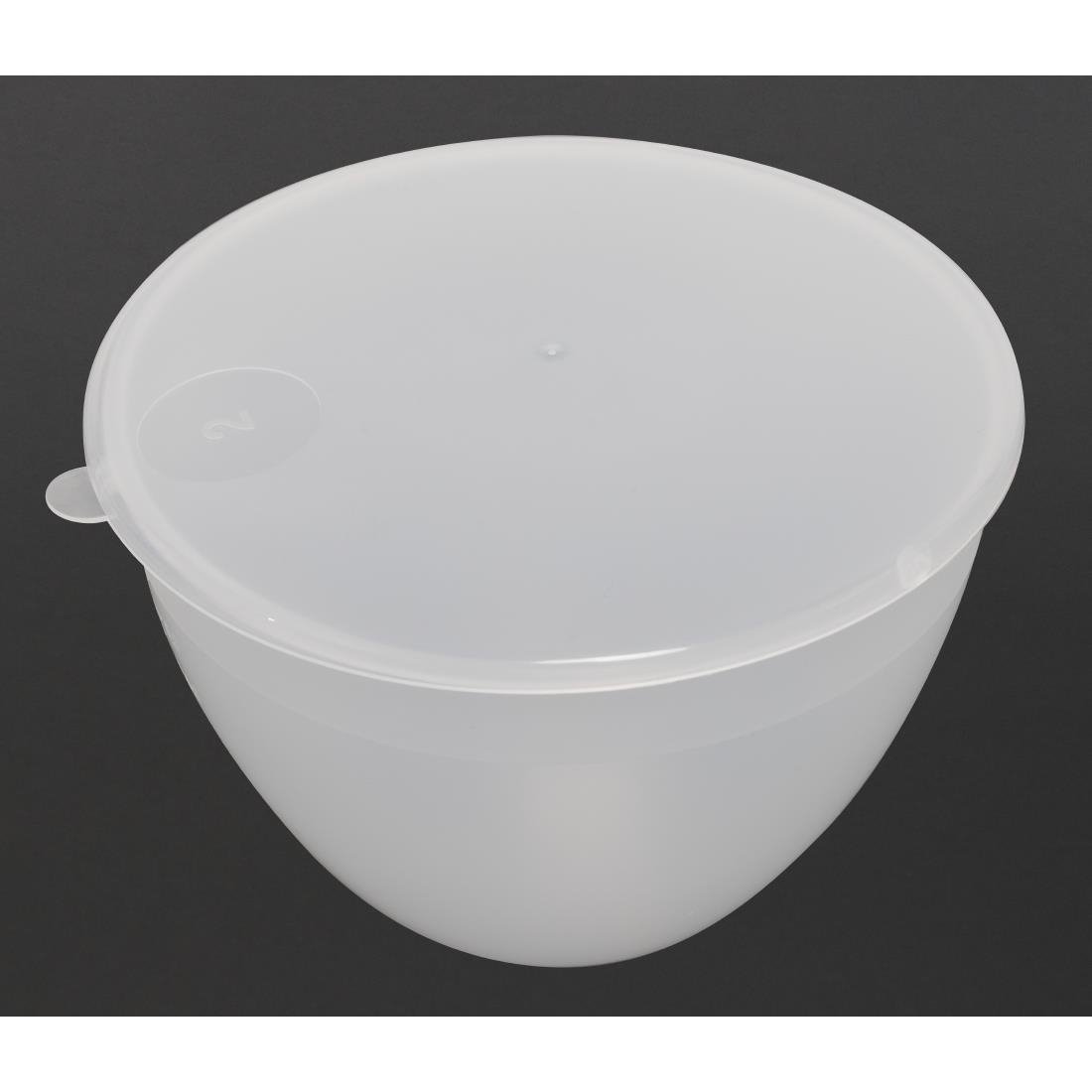 Kitchen Craft Polypropylene Pudding Basins 1000ml (Pack of 12) - Y840  Kitchen Craft   