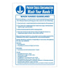 Vogue Prevent Cross Contamination Wash Hands Sign - Y909  Vogue   