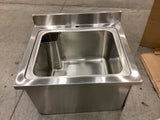 Empire Single Pot Wash Sink – Stainless Steel Catering Sink with Undershelf | PW-800-CB-1 - Graded Item Pot Wash Sinks Empire