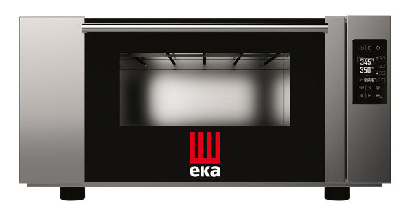 EKA Electric Single Deck Bakery Oven with Steam 600 X 400mm - MKF-D1T Bakery Ovens EKA   