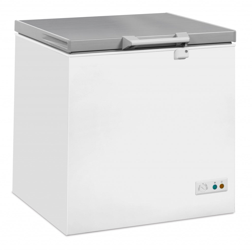 Combisteel Chest Freezer with Stainless Steel Lid 202 Litre - 7151.1100 Chest Freezers Combisteel   