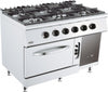 Combisteel 6 Gas Burner Oven Range Stove - 7178.0420 4 & 6 Burner Ovens Combisteel   