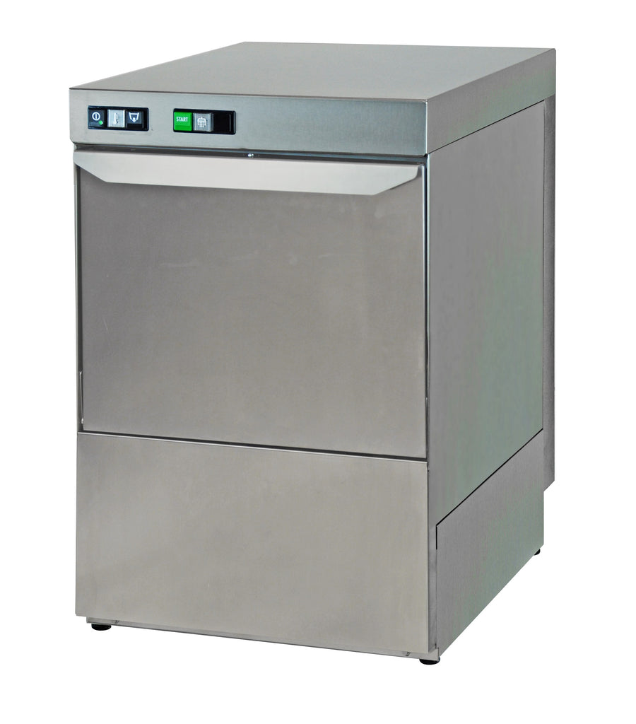 Combisteel SL Dishwasher Frontloader 500-230 With Drain Pump And Detergent Injector - 7280.0022 Dishwashers Combisteel   