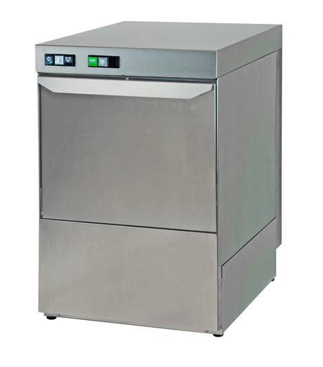 Combisteel SL Dishwasher 500mm Basket Gravity Drain 40 Baskets Per Hour - 7280.0020 Dishwashers Combisteel   