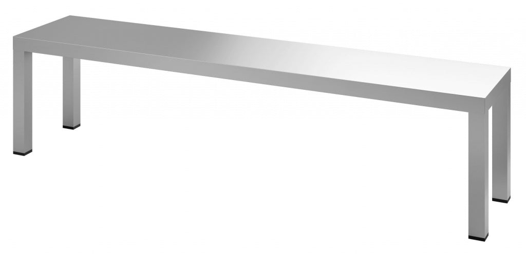 Combisteel Stainless Steel Single Overshelf 1000mm Wide - 7333.0530