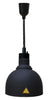 Combisteel Telescopic Heat Lamp Black 250w - 7455.1825 Hanging Food Heat Lamps Combisteel   