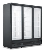 Combisteel Triple Glass Door Display Freezer SVO-1530F - 7455.2920 Upright Glass Door Freezers Combisteel   