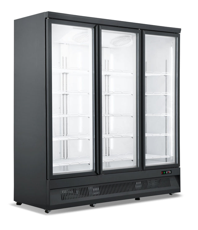 Combisteel Triple Glass Door Display Freezer SVO-1530F - 7455.2920 Upright Glass Door Freezers Combisteel   
