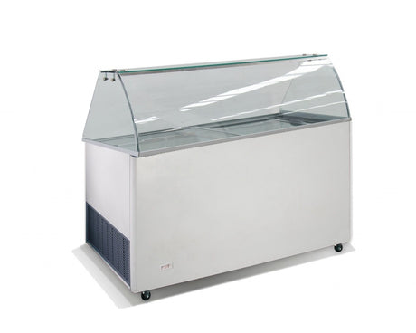 Combisteel Tenerife Ice Cream Counter Display Freezer 10 x 5 Litre - 7472.0135 Ice Cream Display Freezers Combisteel   