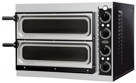 Combisteel Electric Twin Deck Pizza Oven 2 x 12 Inch - 7485.0125