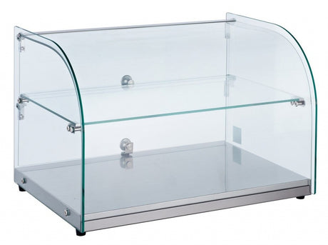 Combisteel Curved Glass Countertop Display Case Ambient - 7487.0240