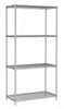 Combisteel 4 Tier Chrome Wire Shelving Rack Kit 900mm Wide - 7530.0005 Chrome Wire Shelving and Racking Combisteel   