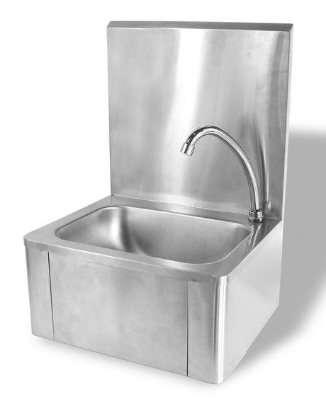 Combisteel Knee Operated Hand Wash Sink With Mixer Tap - 7531.0005 Hand Wash Sinks Combisteel   