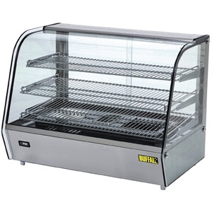 Buffalo Heated Display Merchandiser 160Ltr Heated Counter Top Displays Buffalo   