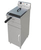 Empire 12L Single Tank Electric Floor-Standing Fryer – 3kW Commercial Deep Fryer | EMP-FSEF-12S Freestanding Electric Fryers Empire