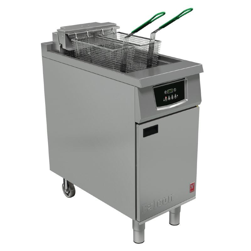 Falcon 400 Twin Basket Electric Fryer E402F Freestanding Electric Fryers Falcon   