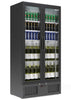 Empire Double Door Upright Back Bar Bottle Cooler – 466L Commercial Display Fridge | CL-510H Upright Double Door Bottle Coolers Empire