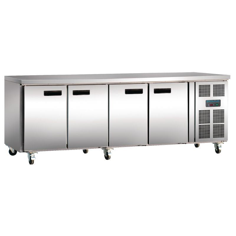 Polar 4 Door Counter Fridge 553 Ltr - G598 Refrigerated Counters - Four Door Polar   