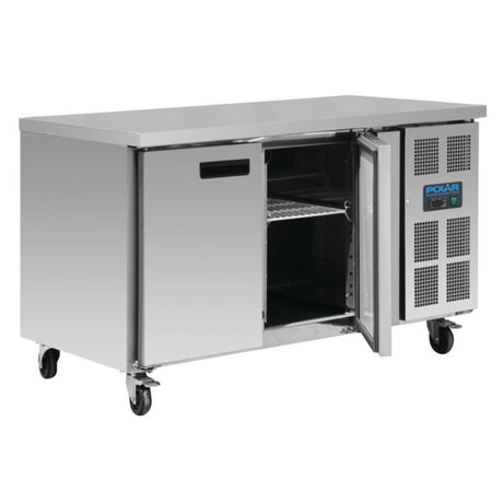 Polar Counter Freezer 282 Ltr - G599 Refrigerated Counters - Double Door Polar   