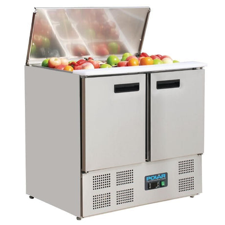 Polar Refrigerated Saladette Counter 240Ltr - G606