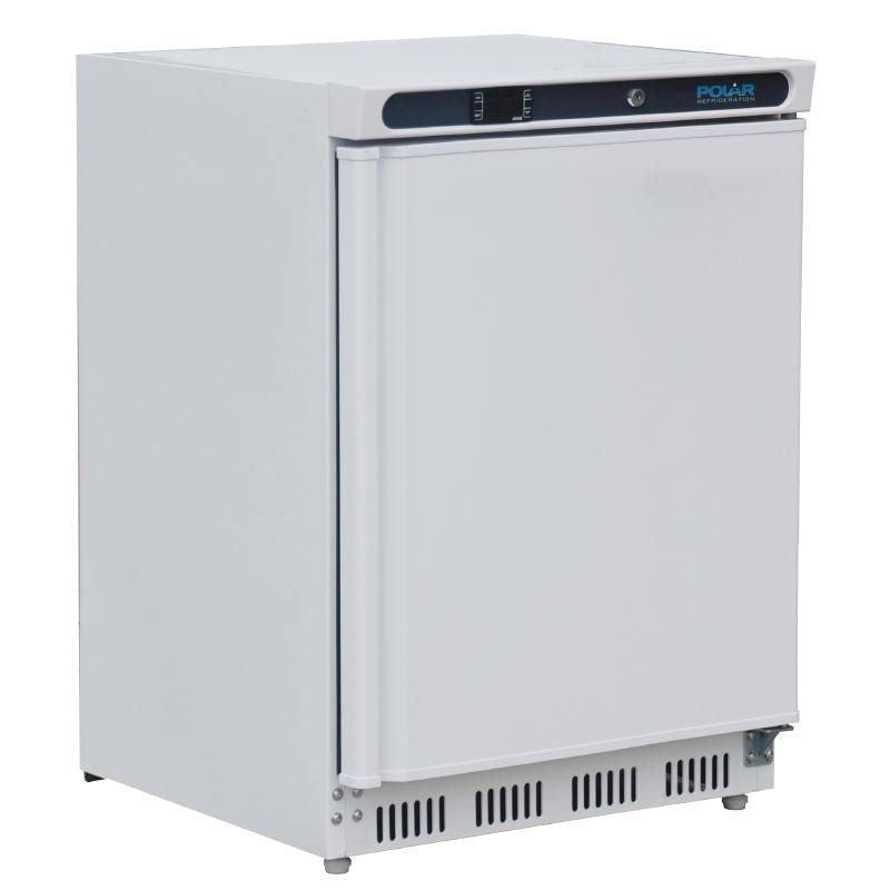 Polar Undercounter Fridge White 150Ltr - CD610 Refrigeration - Undercounter Polar   