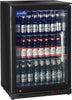Prodis NT1BHLO-HC single door low profile bottle cooler black finish Single Door Bottle Coolers Prodis   