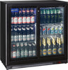 Prodis Double Door 220L Bottle Cooler – Sliding Commercial Undercounter Back Bar Fridge | NT2BS-HC Double Door Bottle Coolers Prodis