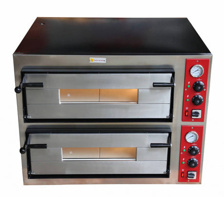Empire Forno Twin Deck Electric Pizza Oven 8 x 12 Inch - EMP-TDPO