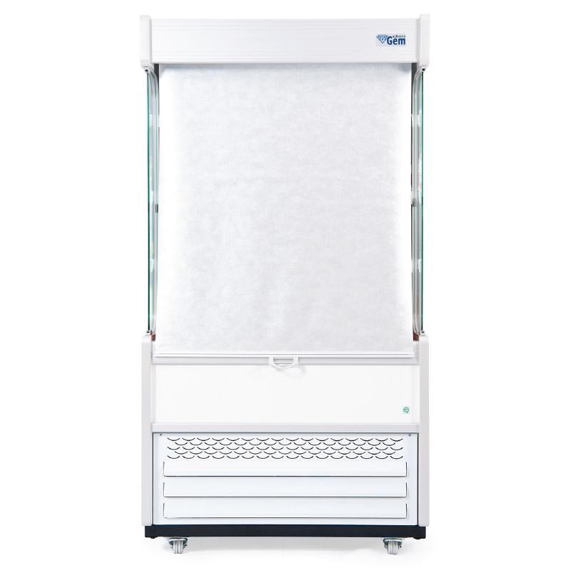 Williams Gem 1250mm Slimline Multideck White with Nightblind R125-WCN Refrigerated Merchandisers Williams Refrigeration   