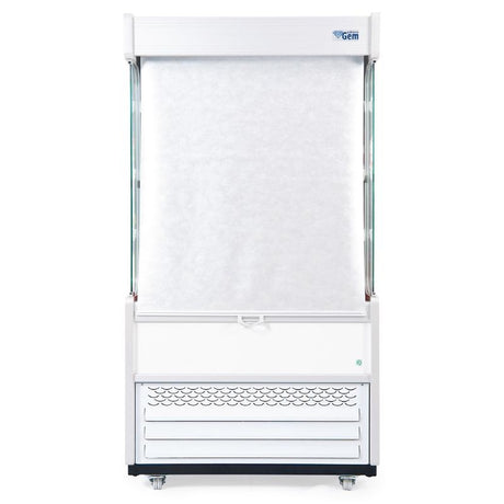 Williams Gem 1250mm Slimline Multideck White with Nightblind R125-WCN Refrigerated Merchandisers Williams Refrigeration   