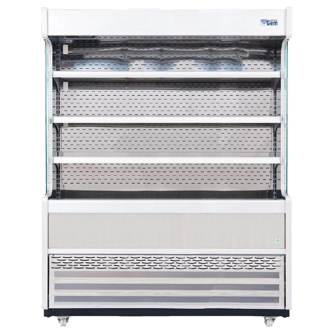 Williams Gem 1510mm Slimline Multideck Stainless Steel with Nightblind R150-SCN Refrigerated Merchandisers Williams Refrigeration   