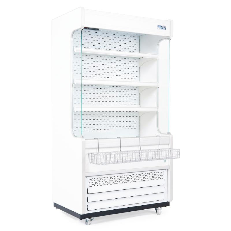 Williams Gem 1510mm Slimline Multideck White with Nightblind R150-WCN Refrigerated Merchandisers Williams Refrigeration   