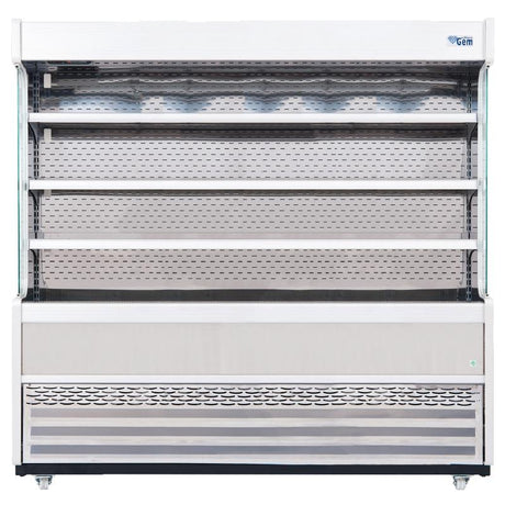 Williams Gem 1856mm Slimline Multideck Stainless Steel with Nightblind R180-SCN Refrigerated Merchandisers Williams Refrigeration   