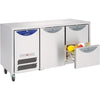 Williams Opal 2 Door 374Ltr Counter Fridge HO2U-S3 Refrigerated Counters - Double Door Williams Refrigeration   