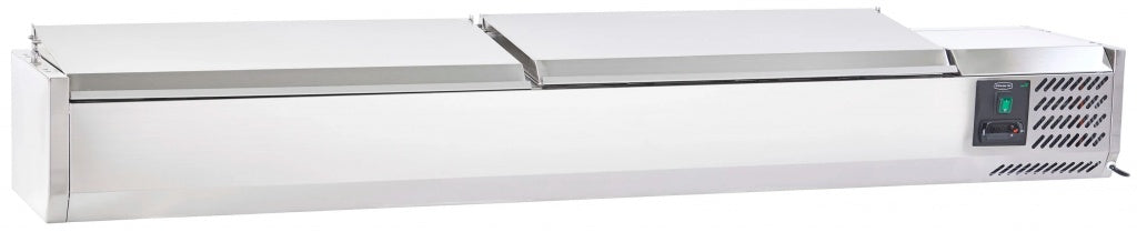Sterling Pro Cobus Topping Well Stainless Steel Lid 8 x GN1/4 - SPT1800-330-SS VRX Topping Units Sterling Pro   