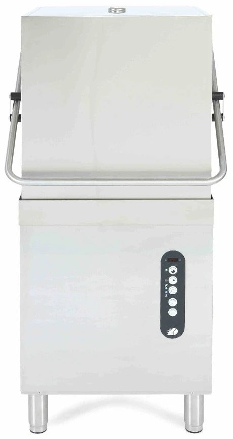 Adler Passthrough Dishwasher With Drain Pump Softener and Chemical Pump 18 Plate Capacity - AD1000-DPSO-30 Pass Through Hood Dishwashers Adler   