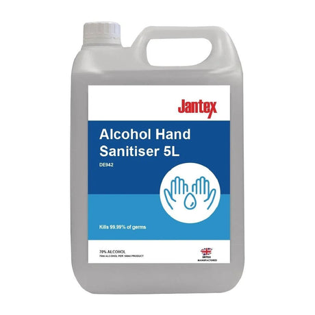 Alcohol Based Hand Sanitiser 5Ltr - DE942