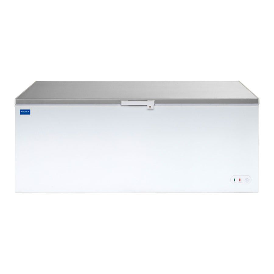 Arctica Chest Freezer 550Ltr Stainless Steel Lid - HEC918 Chest Freezers Arctica   